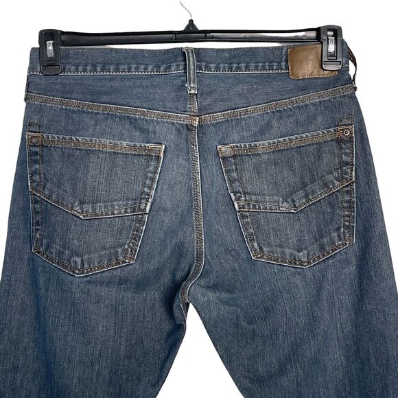 Bullhead Mens SZ 32x32 Fairfax Jeans Straight 5-Pocket Button-Fly Medium Wash - Picture 4 of 9